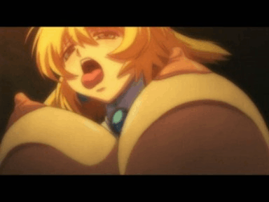 animated animated_gif bounce bouncing_breasts breasts erect_nipples gif large_breasts lowres nina_dragundaala princess_knight_catue sex