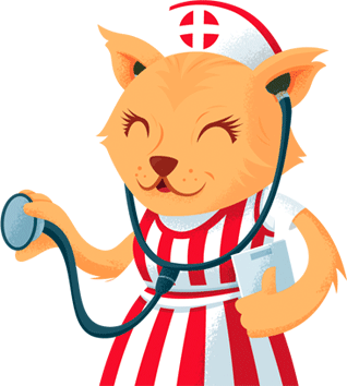 canine female firefox fox gown mammal mascot mascott medical nurse plain_background solo stethoscope transparent_background uniform unknown_artist