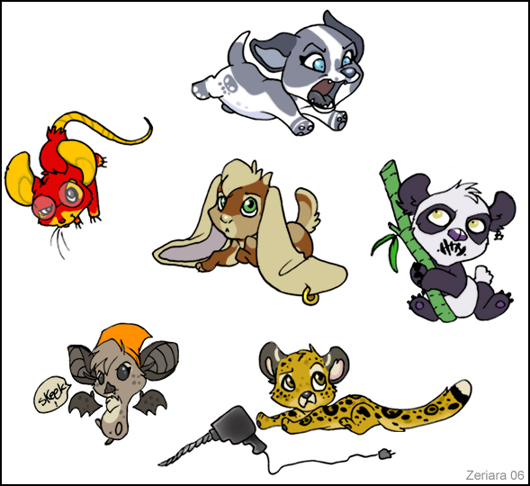 2006 almalthia bamboo bat blue_eyes brown_eyes canine cheetah chibi dog dox drill feline female feral fightbite glasses goat green_eyes holly_massey male open_mouth panda pitbull rodent skade tail tongue wings yellow_eyes