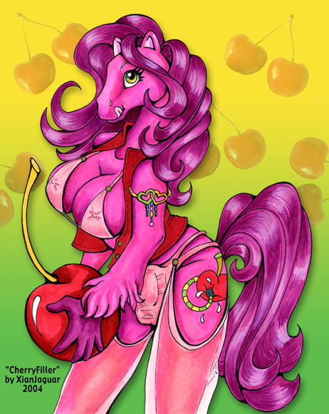 2004 breasts bulge cherry cherryfiller equine herm horse intersex my_little_pony solo xianjaguar