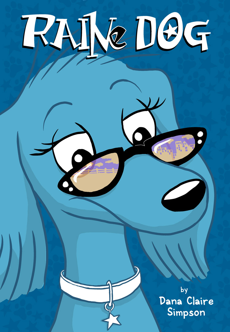 blue canine dc_simpson dog female glasses raine solo