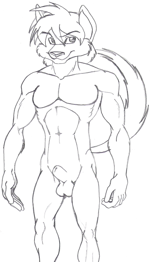 canine goddamnit_freehaven male sheath sketch solo wolf