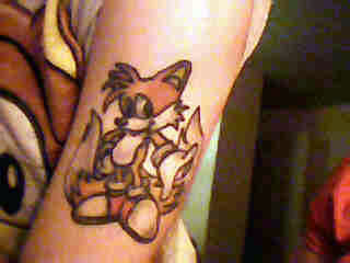 canine fox human male miles_prower mobian photo real sonic_(series) taking_it_way_too_far tattoo