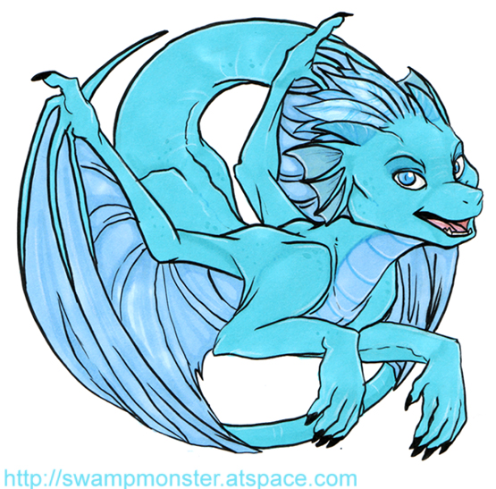 blue dragon feral hida holly_massey scalie solo
