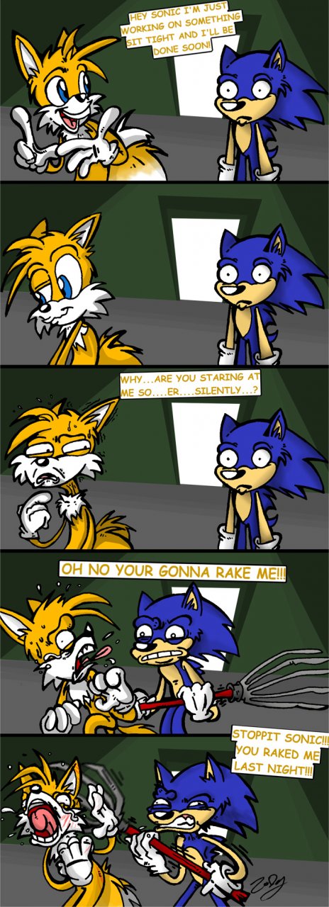 canine combat comic fox funny hedgehog humour male miles_prower mobian not_rape parody rake sonic_(series) sonic_the_hedgehog video_games zody