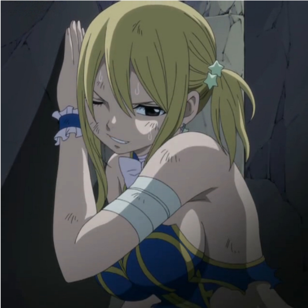 bandage blonde_hair brown_eyes cap fairy_tail lucy_heartfilia photoshop side_boob torn_clothes