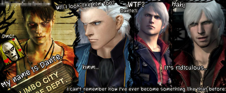 dante detroit_metal_city devil_may_cry dmc:_devil_may_cry funny johannes_krauser_ii nero vergil