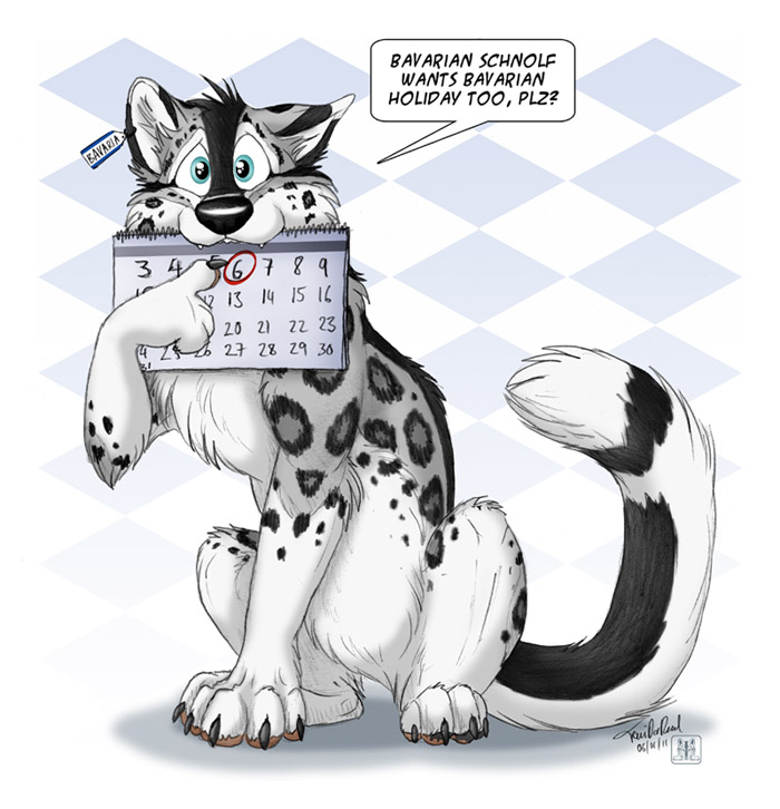 calendar canine conditional_dnp cute feline leopard mammal schnolf snow_leopard solo tani_da_real wolf
