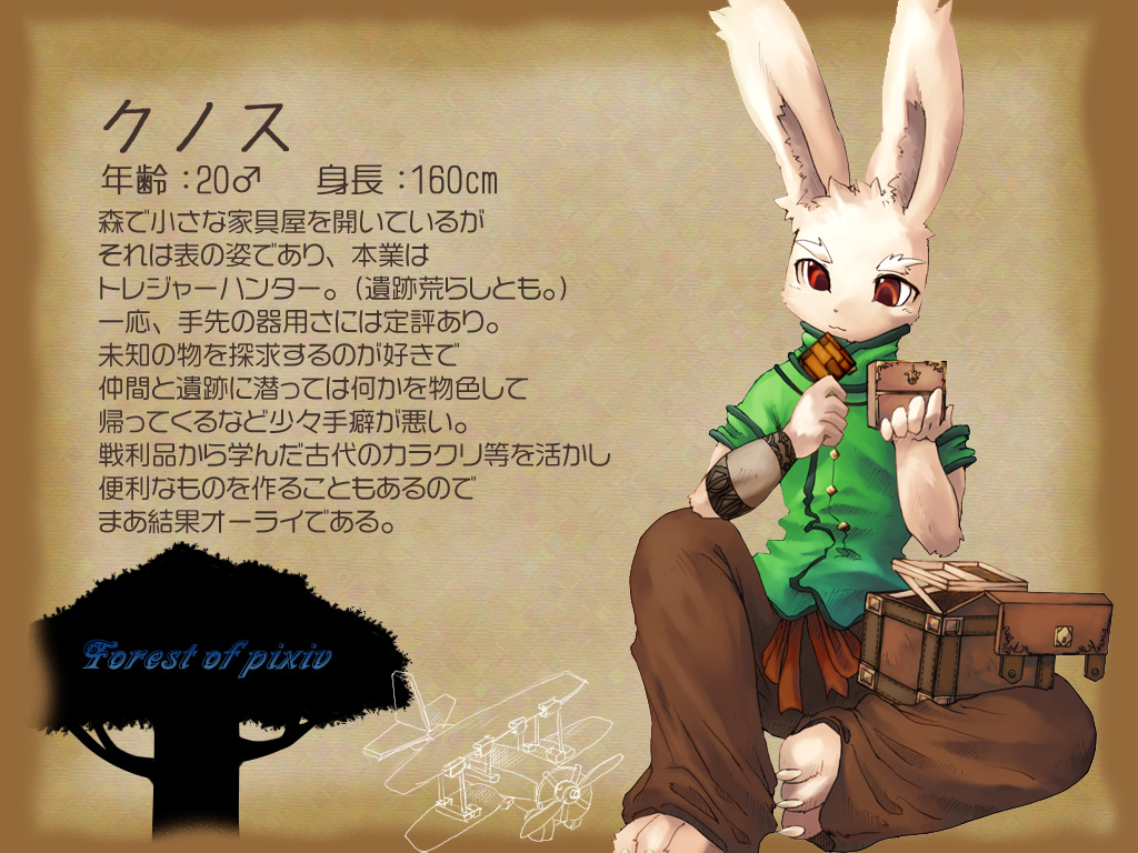 forest_of_pixiv lagomorph male model_sheet mrsk rabbit