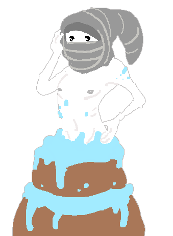 head_wrapping homestuck male ms_paint_adventures not_furry nude peregrine_mendicant reiface sexycake solo