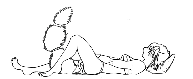canine female fox krystal masturbation solo star_fox unknown_artist video_games