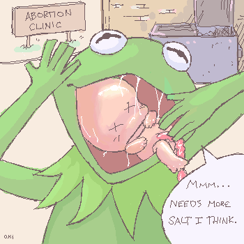 abortion aki akirat f&oelig;tus kermit_the_frog oekaki umbilical_cord what
