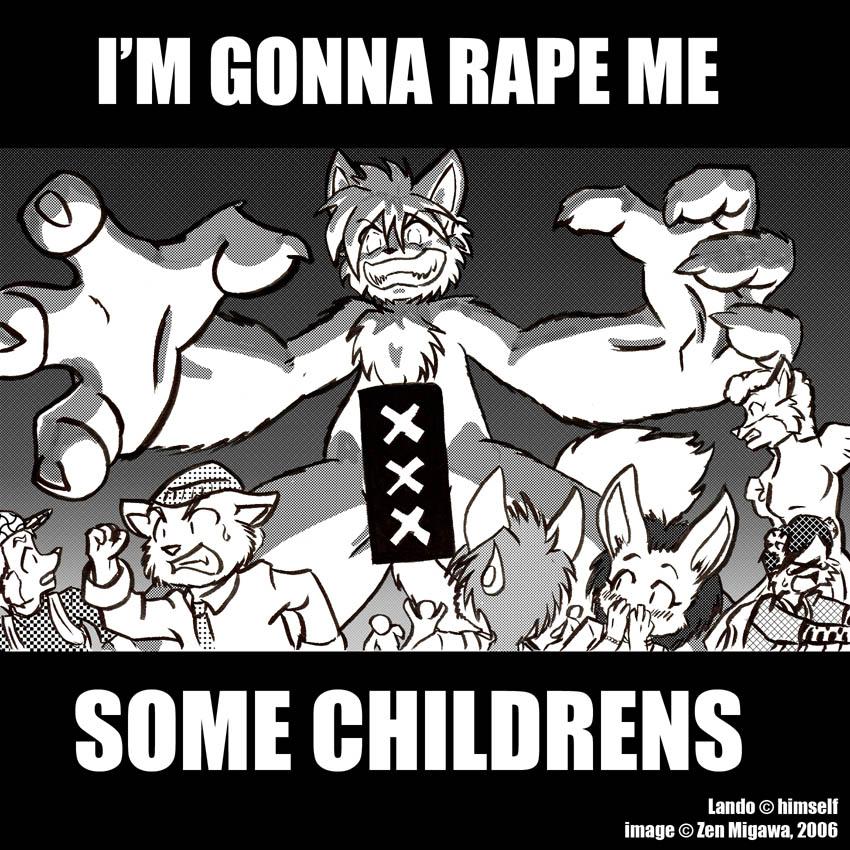 canine censored children cub fox funny lando male meme rape zenmigawa