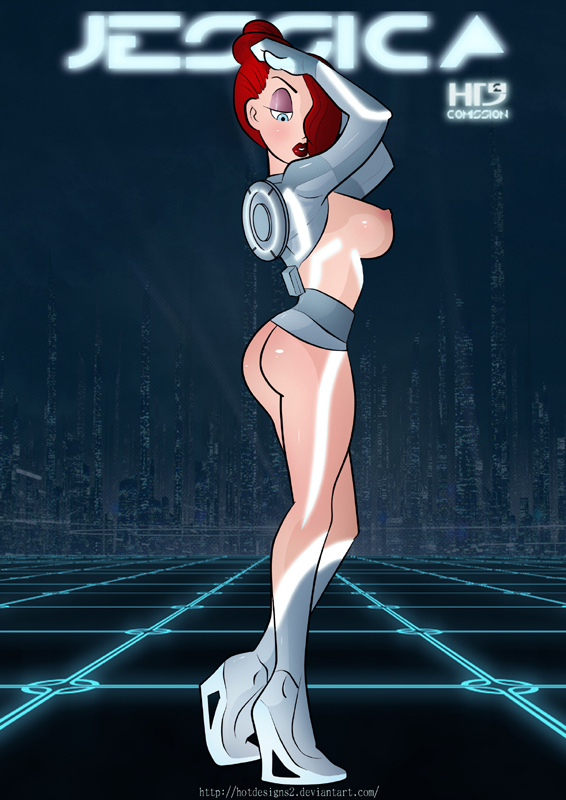 cosplay hotdesigns2 jessica_rabbit tron tron_legacy who_framed_roger_rabbit