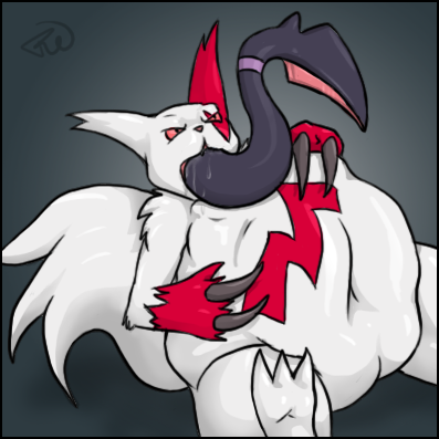 belly forceswerwolf pok&eacute;mon seviper vore zangoose