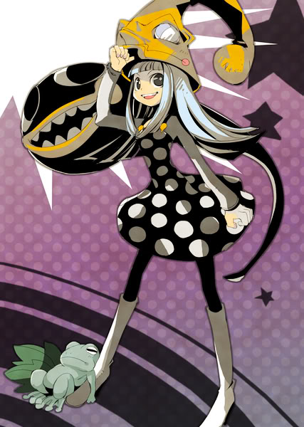 eruka_frog frog hat long_hair soul_eater witch