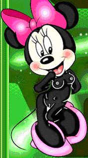 breasts disney female minnie mouse nude pussy ribbons rodent solo