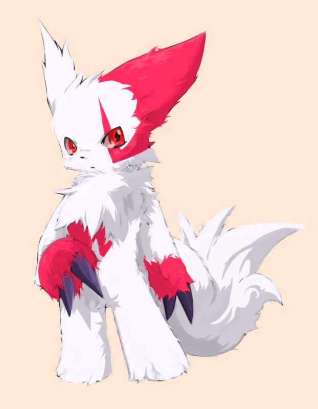 looking_at_viewer nude pok&eacute;mon solo zangoose