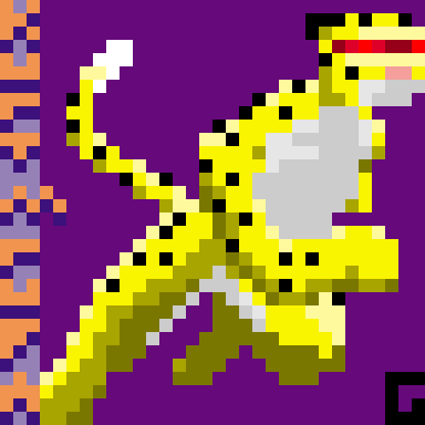 cheetah chris_goodwin feline icon pixel_art
