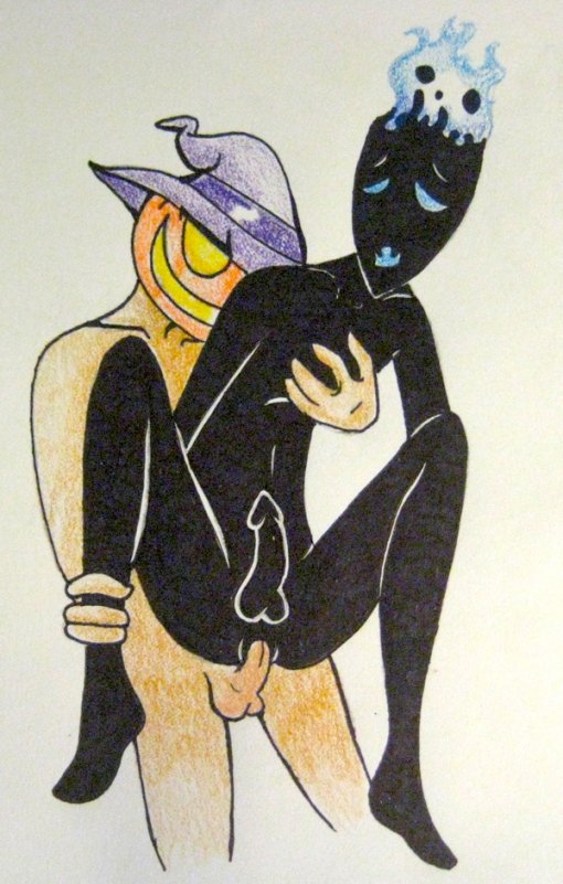 billiejeanluv crossover demongo jack_o'latern samurai_jack the_grim_adventures_of_billy_and_mandy