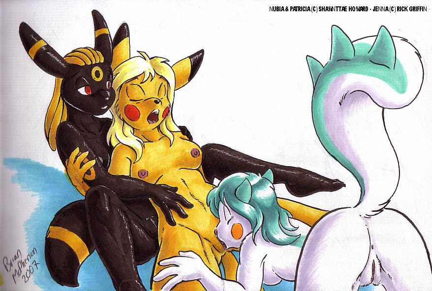 The Big ImageBoard (TBIB) - 2007 anus black breasts brian mcpherson butt  cunnilingus ear markings eyes closed face markings female lesbian licking  nipples nude oral oral sex orange pachirisu pikachu pokÃ©mon pokÃ©morph