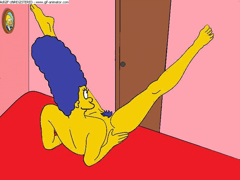 animated marge_simpson ned_flanders tagme the_simpsons