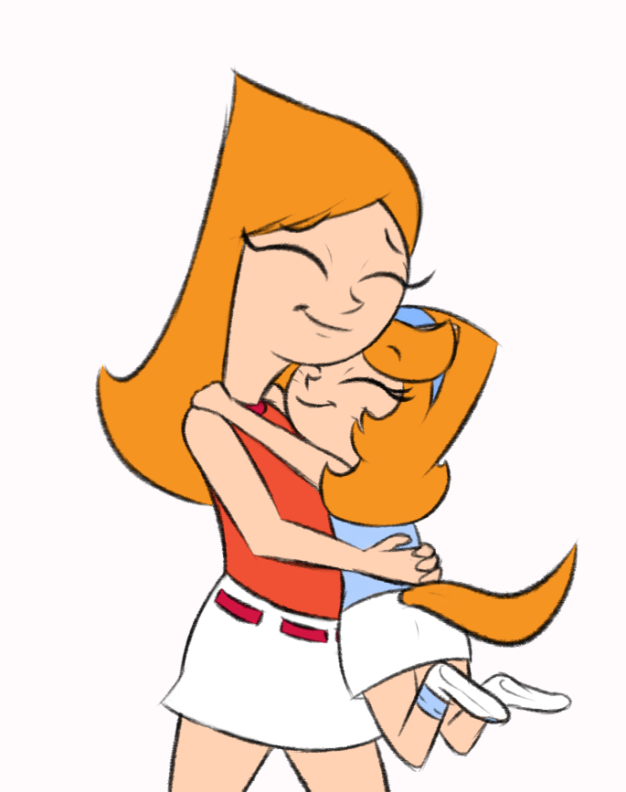 animal_humanoid candace_flynn cat_humanoid daughter disney felid felid_humanoid feline feline_humanoid female hug human humanoid mammal mother nickelodeon parent phineas_and_ferb sonic3 t.u.f.f._puppy