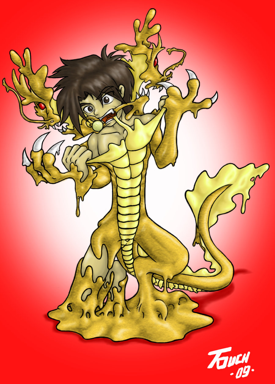 dragon human male nude stonetouch symbiote unwilling