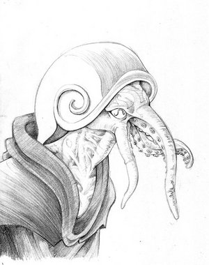 and_zoidberg chris_beaver mollusk monk nautilus robe shell solo tentacles