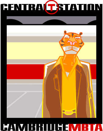 chris_goodwin feline male platform solo tiger train_station waiting