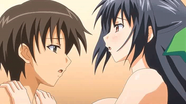 animated animated_gif bouncing_breasts breasts floating_material gif kirisaki_ibu long_hair nude sex