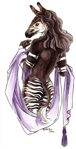 breasts female heather_bruton nude okapi solo