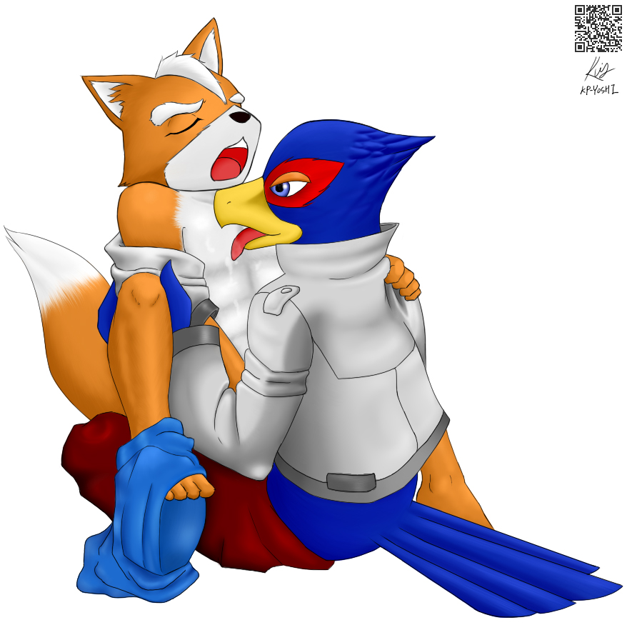 anal canine falco_lombardi fox fox_mccloud gay male nintendo sex star_fox video_games
