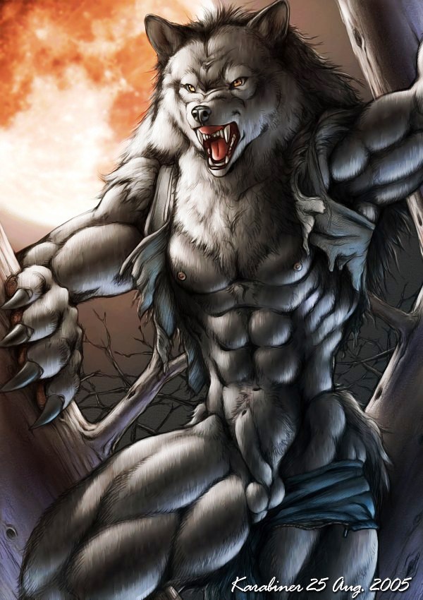 karabiner male nude penis sheath solo werewolf