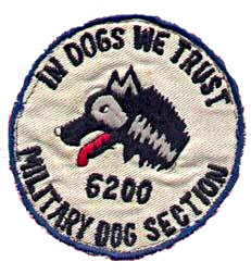 canine dog military_dog_section patch tagme
