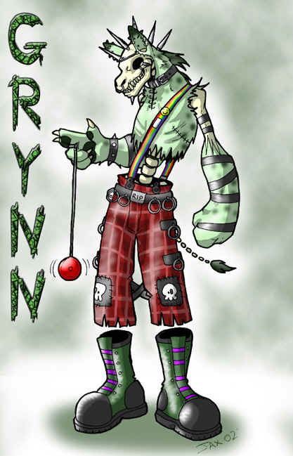 ghost green grynn hyena jax_the_bat male skeleton solo yoyo zombie