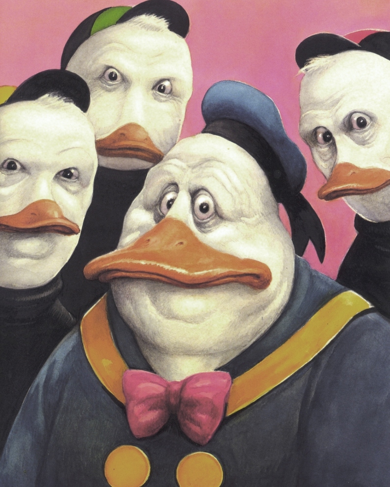 creepy dewey disney donald_duck duck group huey louie male nightmare_fuel rule_34 unknown_artist what_is_this_i_don't_even