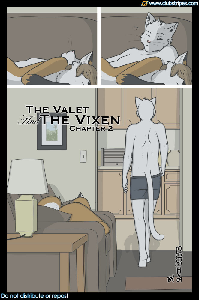 canine clubstripes feline female fox male meesh sleeping the_valet_and_the_vixen