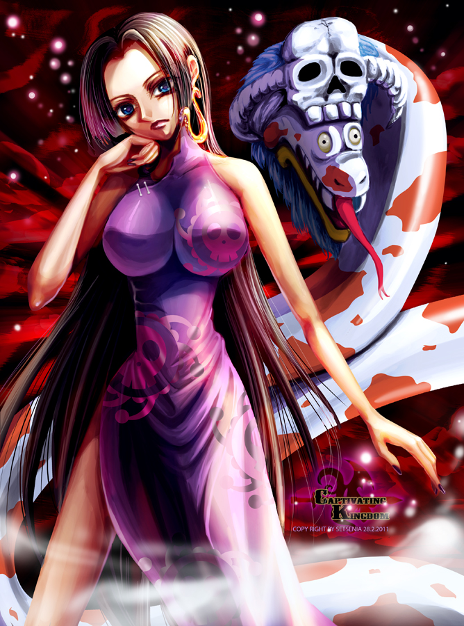 big_breasts boa_hancock breasts large_breasts one_piece salome_(one_piece)