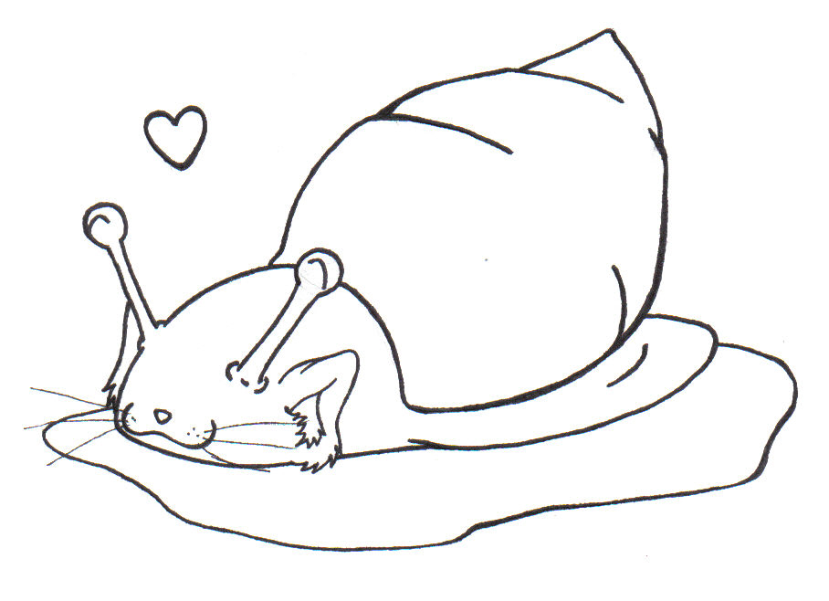 &hearts; cat cute feline monkeykitten snail snail_cat solo what