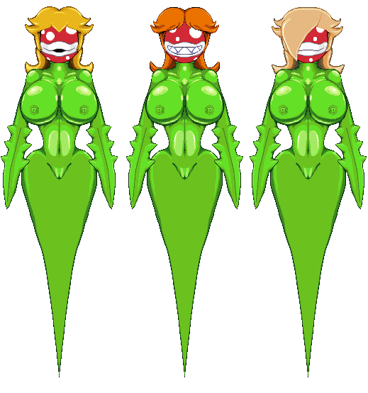 piranha_plant princess_daisy princess_peach princess_rosalina super_mario_bros.