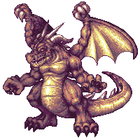 abysswolf dragon male pixel_art scalie solo
