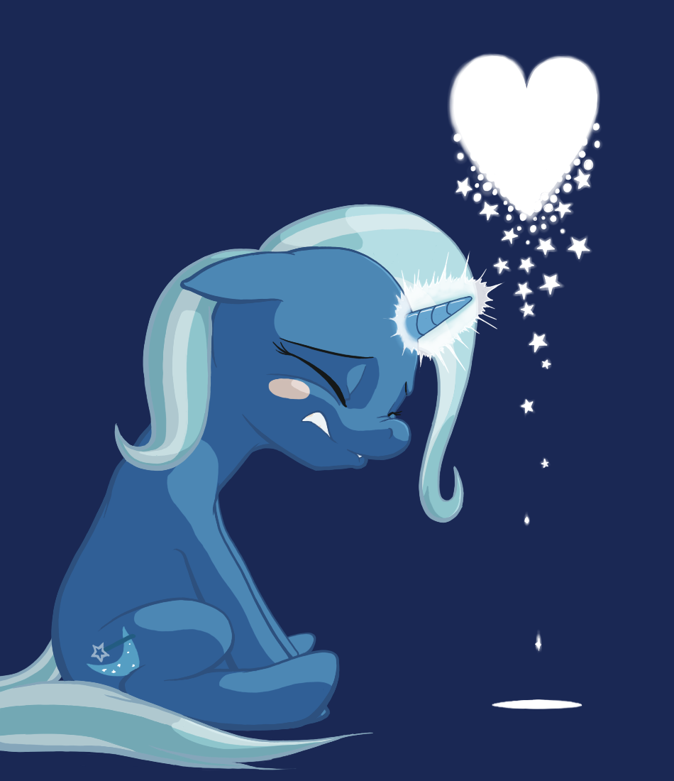 blue_body blue_hair blush crying cutie_mark drawfriend ears_down equine female feral friendship_is_magic hair horn horse jakneurotic light_blue_hair long_hair magic mammal my_little_pony sad short_hair sitting solo trixie_(mlp) unicorn white_hair