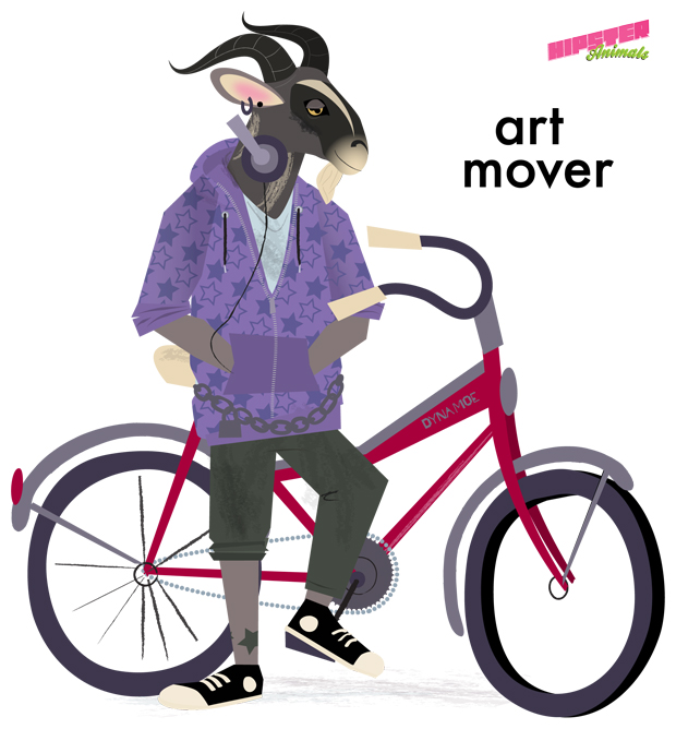 bike caprine dyna_moe goat hipster hipster_animals male