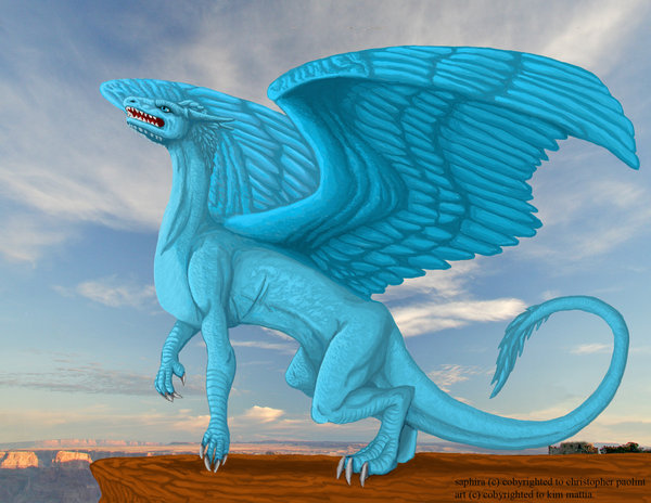 dragon eragon female feral kim3707m saphira scalie solo wings