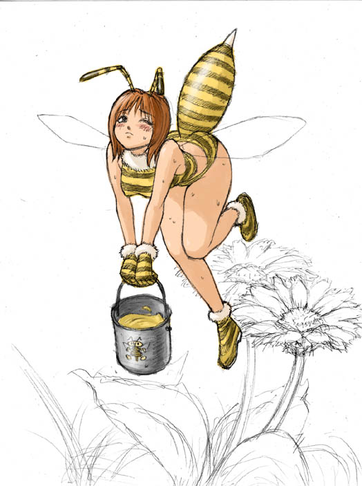 bee female insect tagme unknown_artist