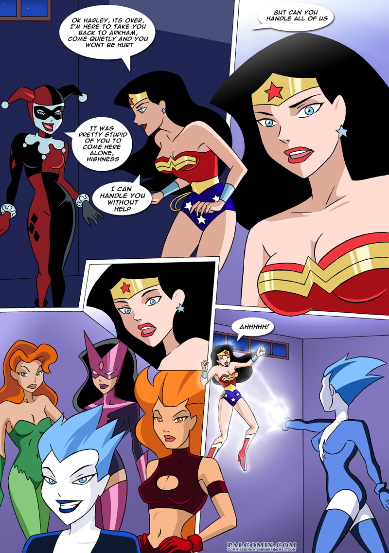 batman_the_animated_series dc dcau harley_quinn justice_league justice_league_unlimited livewire palcomix poison_ivy princess_in_peril star_sapphire superman_the_animated_series volcana wonder_woman