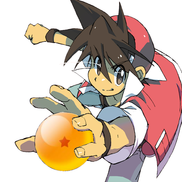 boy dragon_ball pokemon red_(pokemon) tagme
