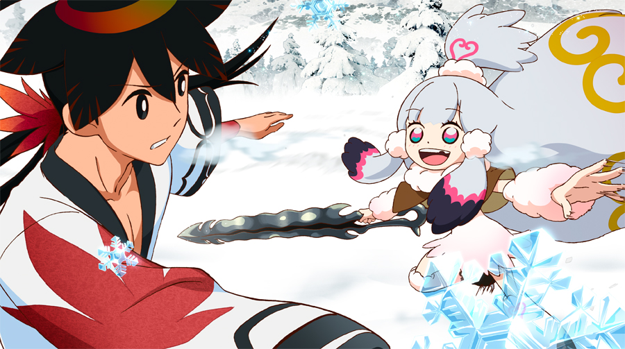 itezora_konayuki katanagatari snow tagme yasuri_shichika