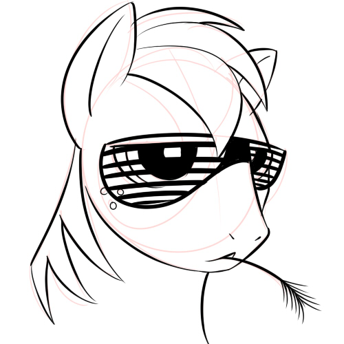 equine eyewear friendship_is_magic glasses horse male mammal my_little_pony plain_background pony solo unknown_artist white_background